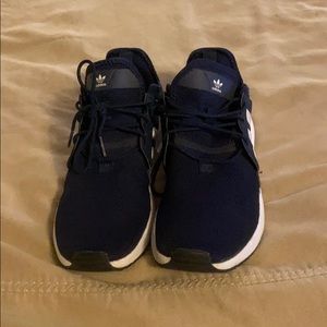 Navy Blue Adidas Running Shoes